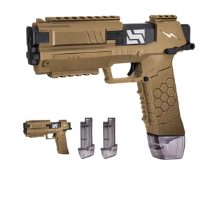 Pistola ad Acqua Elettrica in Plastica KK per Adulti e Bambini Certificata CPC Lunga Gittata 5-6m Spruzzo Continuo Pistola ad Acqua Automatica con Un Solo Pulsante - Product Image 1