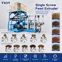 Machine avancée de fabrication d'aliments flottants pour poissons, ligne de production de granulés d'aliments aquatiques riches en protéines