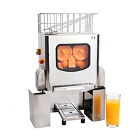 NS2000E-3 Commerciële Automatische Sinaasappelsapcentrifuge met Waterdichte Rubberen Bescherming Kleine Metalen Versnellingsbak 40-90mm Citrusvruchten