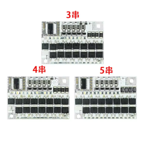 Carte de protection de batterie au lithium 5S 4S 3S BMS 100A 21V 18V 16.8V 12V 18650 Li-ion LMO Ternary avec équilibrage de charge - Product Image 2