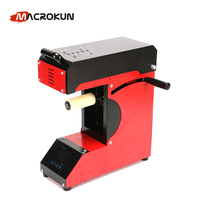 MACROKUN MK1825 Mini presse à chaud à plat semi-automatique pour l'impression par transfert de chaleur sur des tasses, des casquettes et des tapis de souris-AC 220V Nouveau