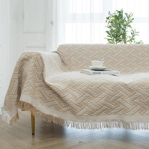 Funda de Sofá Nórdica Jacquard, Elástica, de 190-230 cm, Cobertura Total, Tipo Acolchado, Material Combinado, Lavable a Máquina - Product Image 3