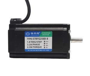 Juego de Motor bibo 57, 57BYG250D, Torque 2.5NM, Longitud 100MM, con Controlador 4A, 32 Subdivisiónes, 8mm - Product Image 1