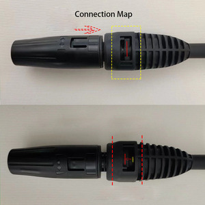 Buses <span class=keywords><strong>de</strong></span> laveuse à haute pression réglables Karchers Buse <span class=keywords><strong>de</strong></span> pistolet à eau haute pression pour le nettoyage <span class=keywords><strong>de</strong></span> voiture et le nettoyage des sols/jardins - Product Image 4