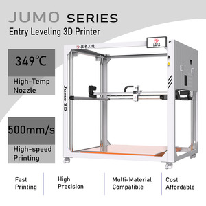 Impresora <span class=keywords><strong>3D</strong></span> FDM Grande Personalizable de Fábrica, JUMO PRO <span class=keywords><strong>3D</strong></span>, Tamaño de Moldeo de 1000 mm, Extrusor Doble, Cama Calefactada, Impresión en una Sola Pieza - Product Image 1