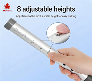 <span class=keywords><strong>Déambulateur</strong></span> à roulettes pour personnes âgées HONGYE en aluminium, couleur argent oxyde, <span class=keywords><strong>roues</strong></span> en PU de 5 pouces, antidérapant, léger - Product Image 5