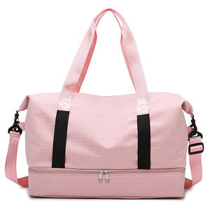 Bolsa de Gimnasio RUIQUWIN con Logotipo Personalizado, Deportiva, Unisex, Minimalista, Versátil, Ligera, con Separación para Zapatos Secos y Mojados, Gran Capacidad - Product Image 2