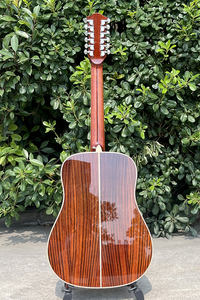 <span class=keywords><strong>Guitarra</strong></span> Acústica Eléctrica Folclórica Aiersi de 12 Cuerdas y 41 Pulgadas con Corte (Cutaway) y Acabado Brillante - Venta al por Mayor - Product Image 3