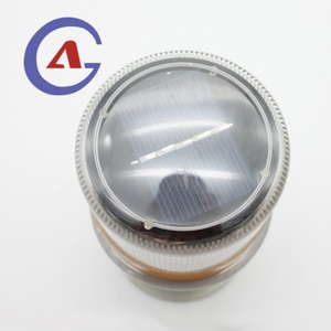 ไฟเตือนพลังงานแสงอาทิตย์ HI-VIS 5 สี (เลือกได้) ไฟฉุกเฉินแบบกระพริบ LED - Product Image 5