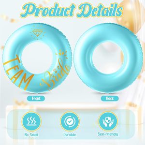 5pcs 48 ''Tubes de <span class=keywords><strong>piscine</strong></span> gonflables en PVC Funny Bride Pool Flotteurs pour adultes Bachelorette Party Décorations - Product Image 4