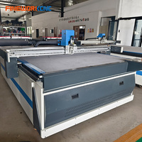 Machine de découpe numérique multifonctionnelle Fineworkcnc à table fixe pour textiles, cuir, mousse EVA et matériaux industriels
