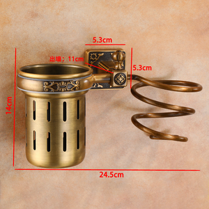 Set da bagno Vintage a parete portasciugamani moderni antichi Set spazio in alluminio portasciugamani <span class=keywords><strong>porta</strong></span> portasciugamani Kit scaffali - Product Image 4