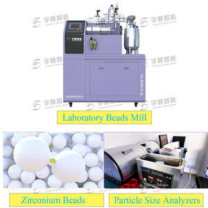 Yushun perline di zirconio One-Stop di servizio analizzatori di granulometria orizzontale sabbia mulino Nano macinazione - Product Image 4