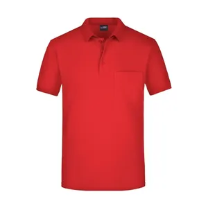 Polo da uomo con taschino personalizzabile per merchandising - Product Image 4