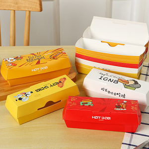 Boîtes d'emballage alimentaire personnalisées - Boîtes à hamburgers/poulet/pizza de toutes tailles, papier kraft écologique pour la restauration à emporter - Product Image 5