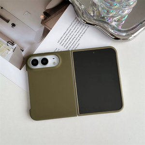 Minimalist Liquid Silicone Magnetic Case <b>for</b> <b>iPhone</b> 18 Duo Fold Skin Touch Full Hinge Shockproof Foldable Phone Cover Wholesale - Product Image 5