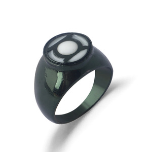 Anneaux de <span class=keywords><strong>super</strong></span>-<span class=keywords><strong>héros</strong></span> vertes à la mode, qui brillent dans le noir - Product Image 2