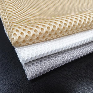 OEKO-TEX SMML82A <span class=keywords><strong>Simu</strong></span> 3mm 4mm 5mm doux blanc gris 3D espace maille tissu pour literie sac soutien-gorge - Product Image 3