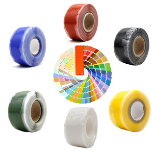 Heavy Duty Chinese Self Fusing Fiberglass <strong>Tape</strong> Thermal Silicone Adhesive Reinforced <strong>PVC</strong> Heat Resistant Silicone <strong>Tape</strong> - Product Image 3