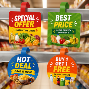 Etiqueta Colgante Ecológica de Grado Alimenticio para Precios, Ofertas Especiales, Mejor Precio, Gran Oferta, Compra 1 y Lleva 1 Gratis para Supermercados y Tiendas de Comestibles - Product Image 2