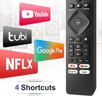 Control Remoto Universal 43PUL7652F7 UPMT26CND00 de Repuesto para Android/Google TV 70PUL7553/F7 75PUL7552/F7 65PUL7552/F7