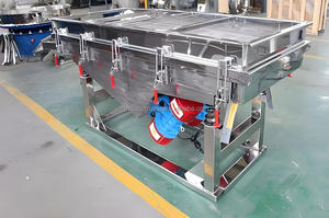 Tamiz vibratorio móvil Tamiz de filtro de jugo Tamiz lineal para separación Tamiz vibratorio lineal - Product Image 6