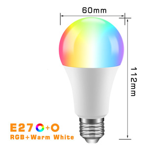 Bombilla Inteligente Matter con Colores RGB, Conexión Directa a Tuya y SmartThings, Control por Voz con <span class=keywords><strong>Apple</strong></span> Home Siri, Luces <span class=keywords><strong>Inteligentes</strong></span> para el Hogar - Product Image 2