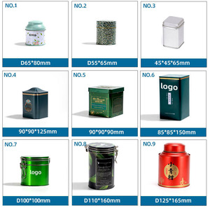Tùy chỉnh rỗng nhỏ tròn Matcha tin có thể lỏng trà tin container nhà máy bán buôn - Product Image 6