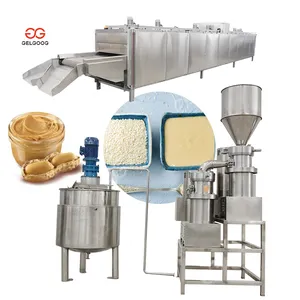 Industrial Almond Butter Production Equipment Stainless Steel Peanut Butter Processing Colloid Mill Electrical Grinder