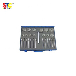 Motorcycle Repair Cutter Valve <strong>Tool</strong> Set Cars &amp; Bikes Modified Reaming <strong>Tools</strong> 13pc HSS Valve Seat <strong>Reamer</strong> - Product Image 4