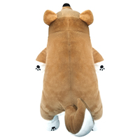 Coussin chauffant électrique USB Jouet en peluche mignon pour chien, avec 3 contrôles de température et de temps, peluche chauffante pour le confort