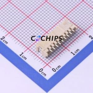 WAFER-ZH1.5-9PWB Wire-to-Board Pin Header SMD,P=1.5mm,Horizontal Mount Connector 1x9P 1.5mm Horizontal Mount ZH - Product Image 2