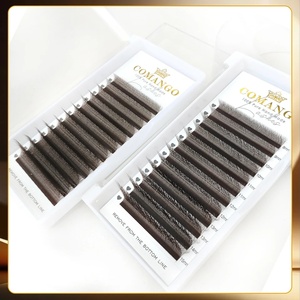 Extensions de <span class=keywords><strong>cils</strong></span> <span class=keywords><strong>en</strong></span> gros, marque privée, 3D 4D 5D, forme <span class=keywords><strong>en</strong></span> W, brun, volume C/D LU(M) Curl, fournitures pour extensions de <span class=keywords><strong>cils</strong></span> - Product Image 6