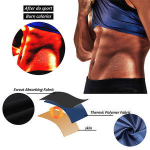 سترة رياضية من HEXIN، قميص رياضي، ملابس داخلية للرجال، ملابس ضاغطة لاحتفاظ بالحرارة، مشكل للجسم للرجال، سترات تشكيل الجسم - Product Image 4