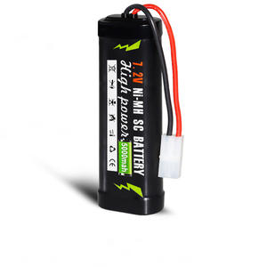 <span class=keywords><strong>7.2v</strong></span> 5000mah ni-mh סוללה עבור rc צעצועי טנק מכונית מסוק עם מחברים טמיה 7.2 סוללה v - Product Image 1