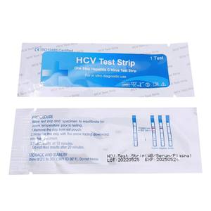 English-Packed <strong>HCV</strong> <strong>Test</strong> Cassette <strong>Test</strong> <strong>Strips</strong> Wholesale Clinical Analytical Instruments for Export Only - Product Image 2