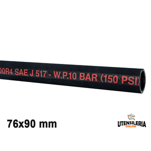 SAE/100/R4/Flex ท่อยางสำหรับของเหลวไฮดรอลิกน้ำมันและเชื้อเพลิง76X90มม. (20ม.) - Product Image 1