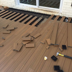 Co-đùn <span class=keywords><strong>WPC</strong></span> sàn <span class=keywords><strong>WPC</strong></span> <span class=keywords><strong>decking</strong></span> 140*23 mét đẹp và thanh lịch Trung Quốc nhà sản xuất giá thấp Hot Bán sàn - Product Image 5