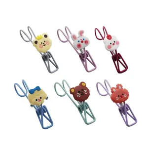 Farbenprächtiges kunststoffbeschichtetes wasserdichtes entzückendes Handtuch Kinderkleidung Clip-Stick-Hanger Gebrauchs-Clip mit Haken