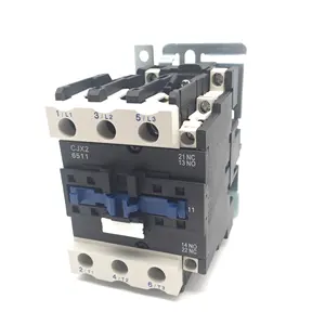 CJX2 6511 Professional Development Rectangle Ac Contactor 4 Pole Cheap Ac Contactor 220v