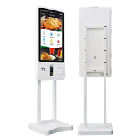 Kiosque de paiement et de gestion de restaurant en libre-service Android 24/32 pouces, kiosque de commande automatique POS, écran tactile NFC