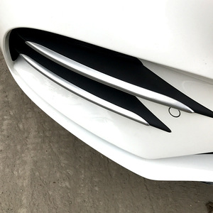 Mercedes-Benz A-Class Sport Grille And Fog Light Trim Matte Silver ABS For A180L A200L 2019 Retrofit Upgrade - Product Image 4