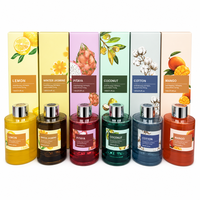 Diffuseur à bâtonnets en verre 120 ml – Parfum longue durée sans alcool pour la maison et les chambres d'hôtel – Élimination des odeurs – Cadeau de niche