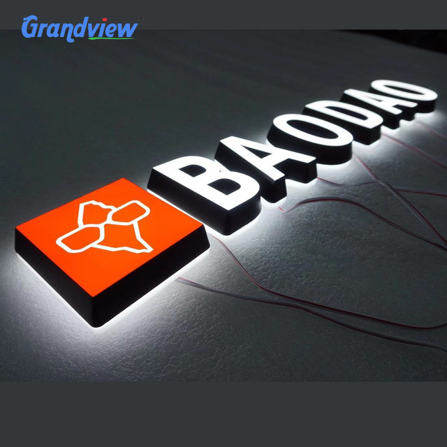 High Quality Restaurant Advertising Name Led Channel Letter Signs logo