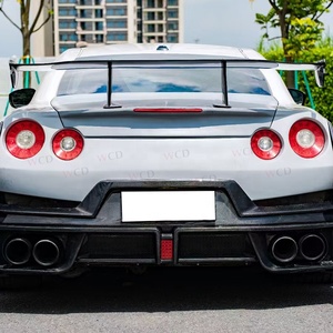 ชุดบอดี้คิทสำหรับ Nissan <span class=keywords><strong>GTR</strong></span> R35คาร์บอนไฟเบอร์/ชุดตัวถัง Frp อัพเกรดกันชนหลังกระโปรงข้างสปอยเลอร์สปอยเลอร์ - Product Image 6