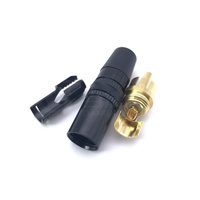 Connecteurs RCA Lotus plaqués or REAN pour utilisation audio/vidéo (AV) NYS373-0, NYS373-2, NYS373-9