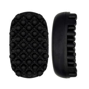 Outil de coiffure avec poignée en caoutchouc Afro adapté à la brosse éponge grande taille lavable portable durable pour hommes - Product Image 3
