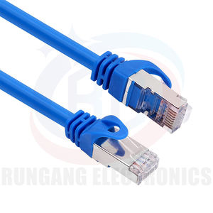 RG UTP sttp FTP Cat5e Cat6 Cat6A <span class=keywords><strong>สาย</strong></span>แพทช์ CAT7 RJ45 24AWG 26AWG ทองแดงเปลือย PVC LSZH 1ม. 2ม. 3ม. 5ม. 10ม. 10ม. <span class=keywords><strong>สาย</strong></span>สื่อสาร - Product Image 3