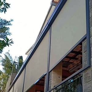 Stores roulants en maille 8 pièces, <span class=keywords><strong>poignée</strong></span> sur <span class=keywords><strong>manivelle</strong></span>, pour l'extérieur, dimensions de 35mm, motorisés, rouleau - Product Image 5