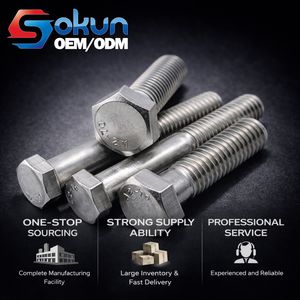 <span class=keywords><strong>Perno</strong></span> Hexagonal de Acero Inoxidable, Zincado, DIN933 M3 Grado 4.8 ASME B 18.2.1 - Product Image 1